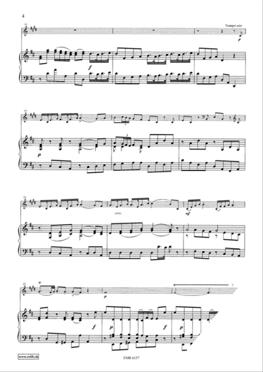Concerto No. 2 Flugelhorn scores gallery preview page 16
