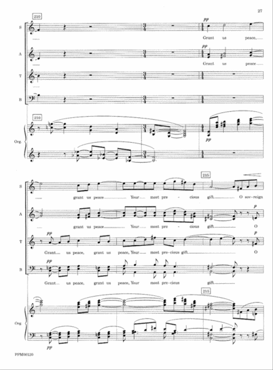 Transfiguration: An Ecumenical Mass Divisi scores gallery preview page 30