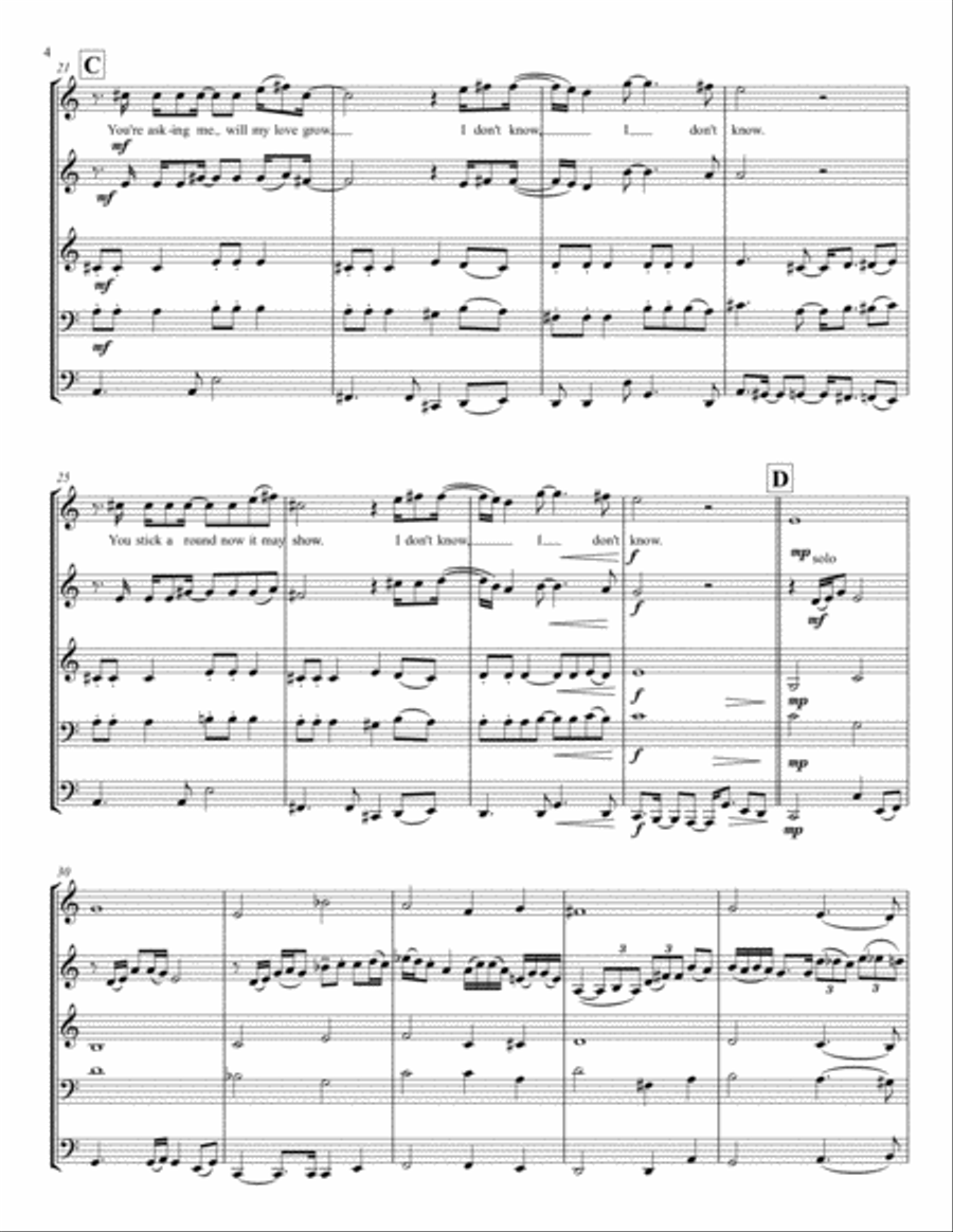 Something Brass Ensemble scores gallery preview page 4