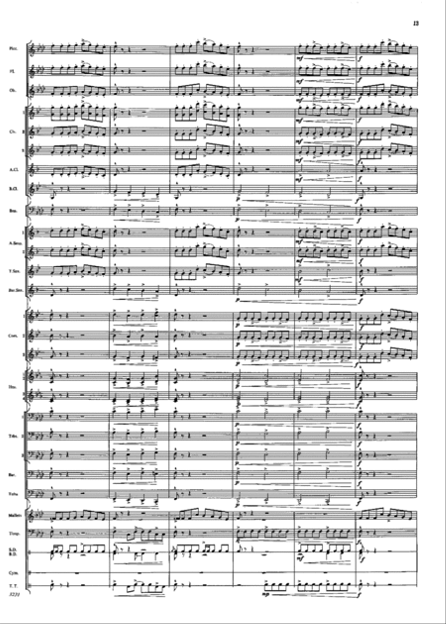 Aventura Concert Band scores gallery preview page 12