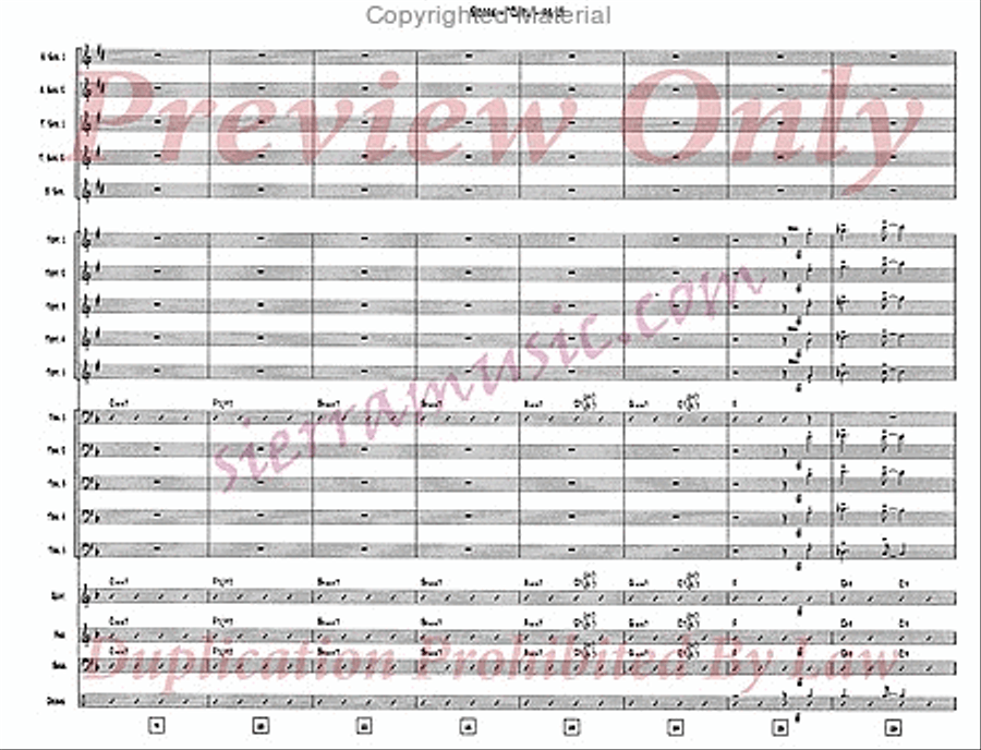 Carl Carl Jazz Ensemble scores gallery preview page 14
