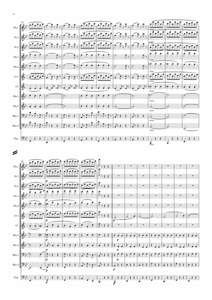 Waldteufel: Les Patineurs (The Skaters' Waltz)(transposed into Bb) - symphonic wind image number null