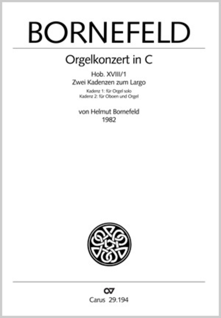 Orgelkonzert in C (Concerto pour orgue en do majeur)