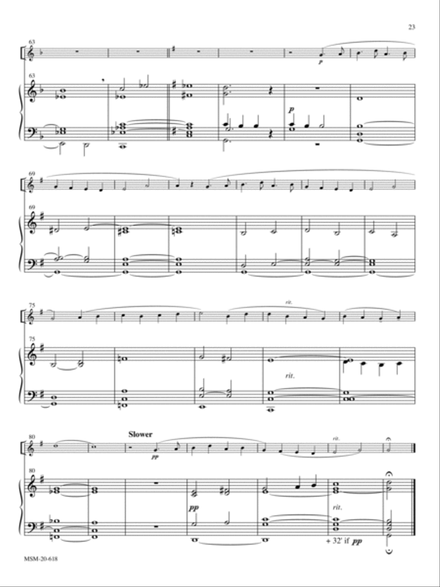 Will You Come and Follow Me Organ scores gallery preview page 4