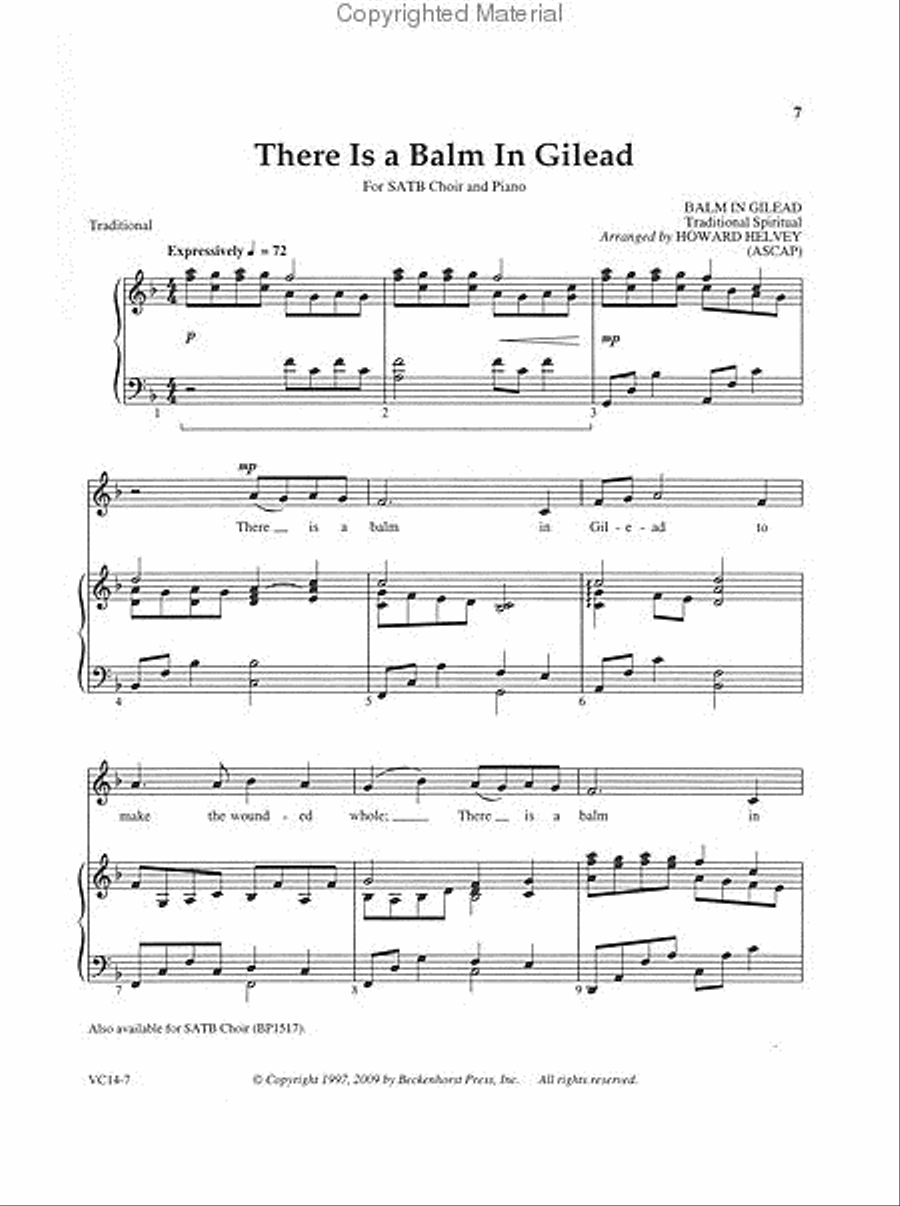 Classic Spirituals for Solo Voice Voice Solo scores gallery preview page 3