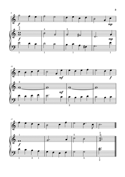 10 Christmas Favorites for Flute and Piano Beginners (Easy Flute / Easy Piano) image number null