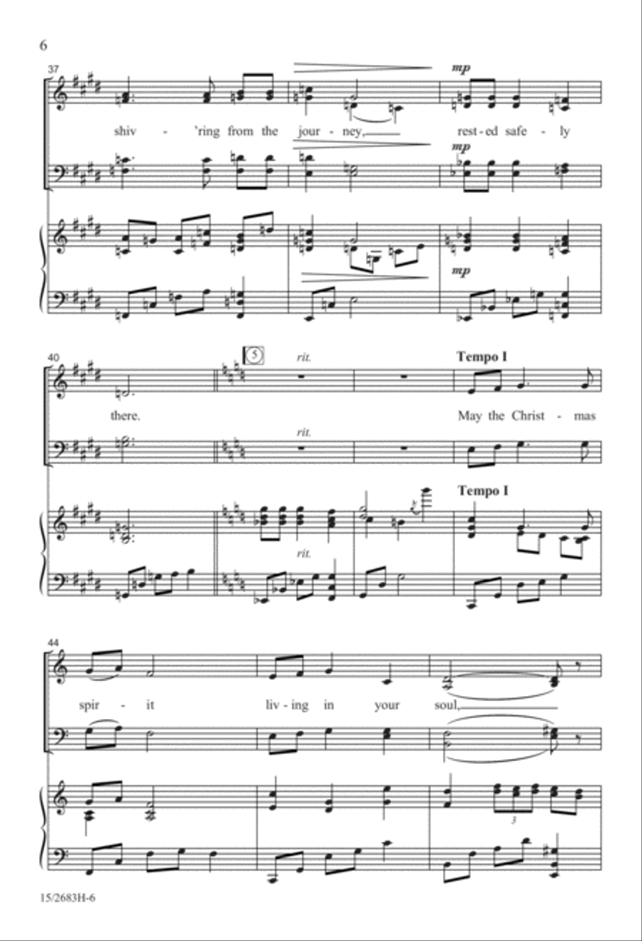 Evening in December 4-Part scores gallery preview page 7