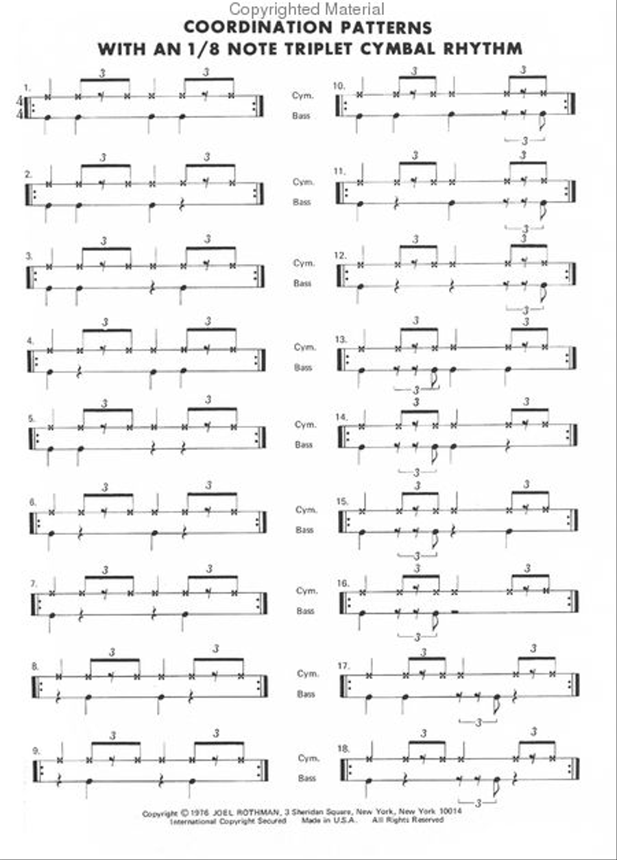 Jazz Bible Of Coordination Drums scores gallery preview page 2