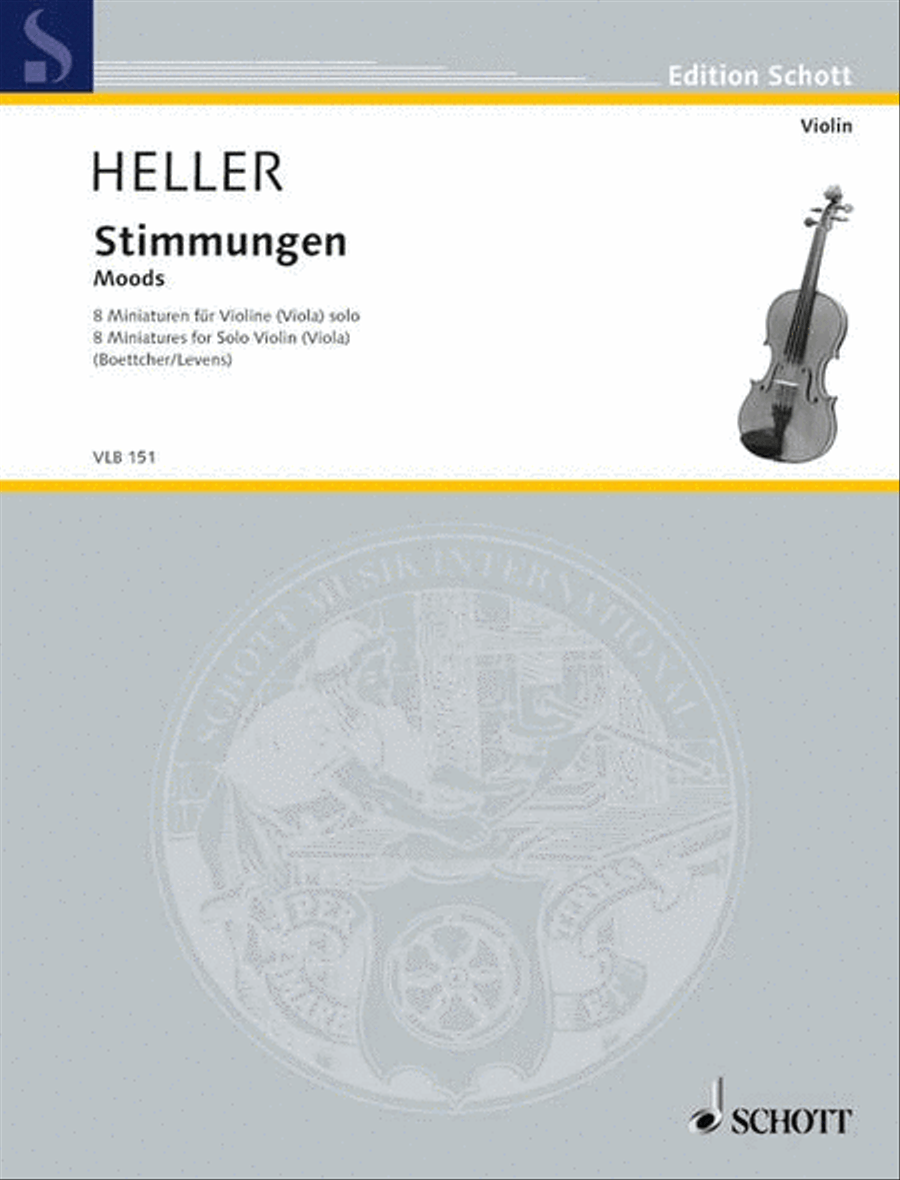 Moods Violin scores gallery preview page 1