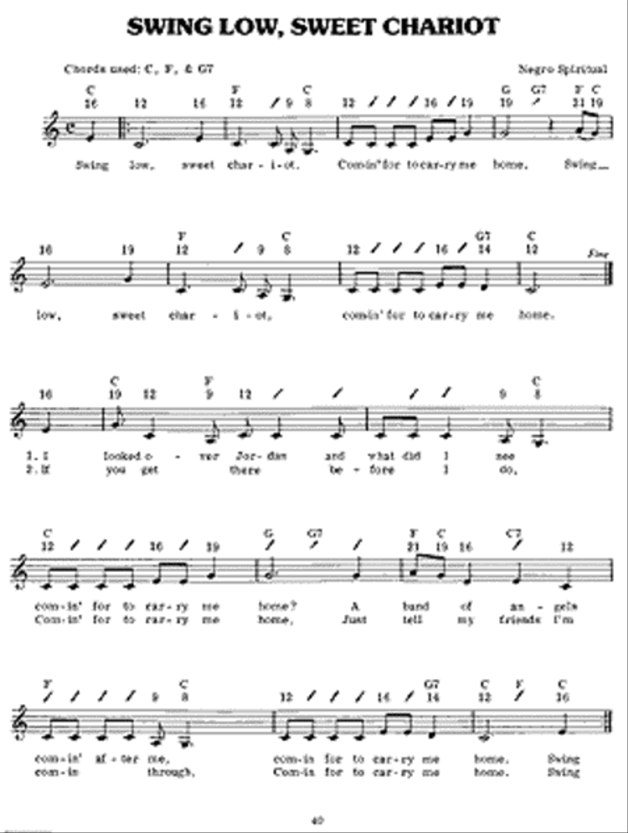 Hymns for Autoharp Autoharp scores gallery preview page 3