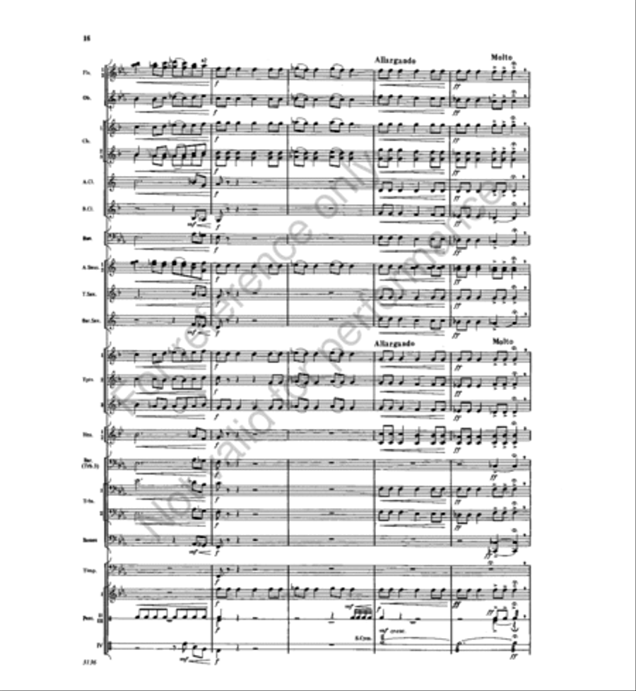 Prayer and Proclamation Prayer and Proclamation Concert Band scores gallery preview page 16