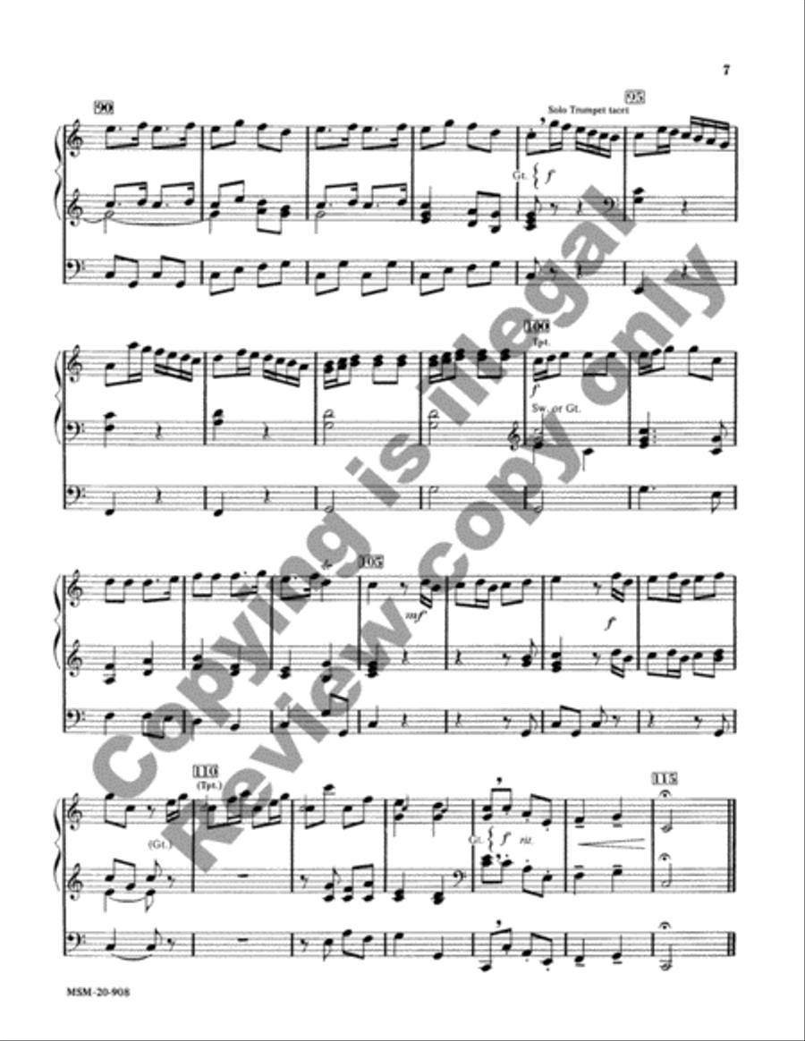 Trumpet Prelude Trumpet Prelude Trumpet scores gallery preview page 8