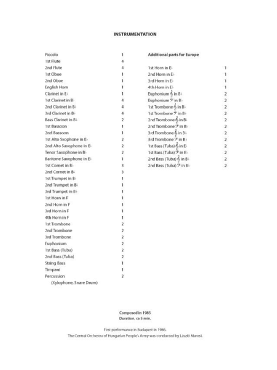 Folksong Suite No. 2 Concert Band scores gallery preview page 2