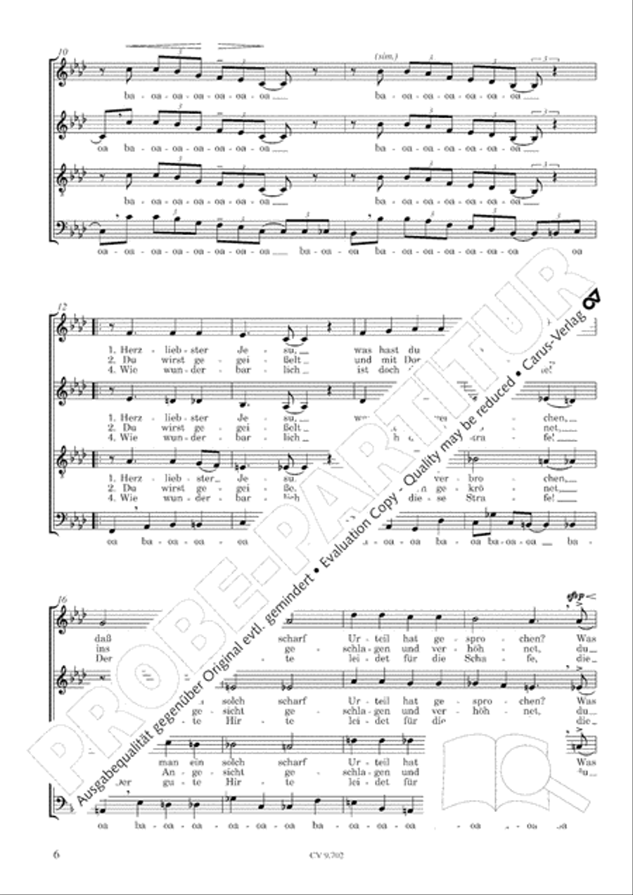 Jazz-Chorbuch: Jesu meine Freude