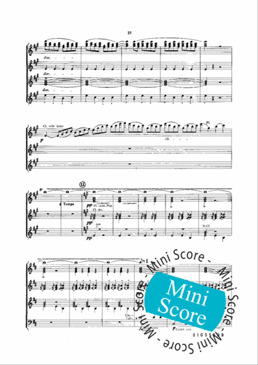 La Grande Paque Russe Concert Band scores gallery preview page 27