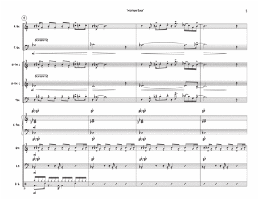 Midtown Rush Jazz Ensemble scores gallery preview page 5