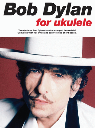 Book cover for Bob Dylan for Ukulele