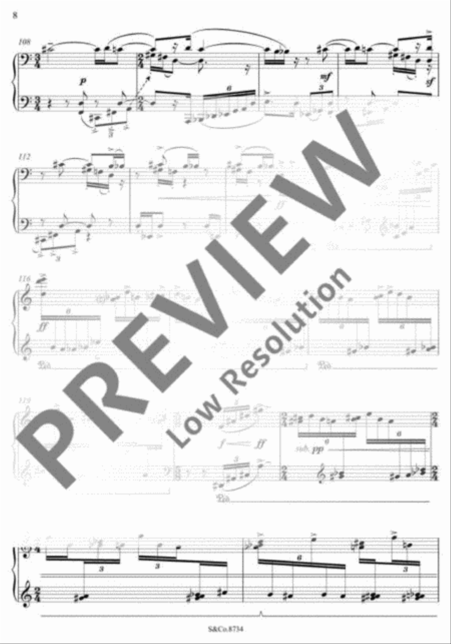 Through Magic Casements Piano Solo scores gallery preview page 11