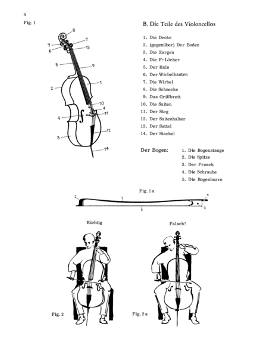 Praktischer Lehrgang für das Violoncellospiel Cello Solo scores gallery preview page 2