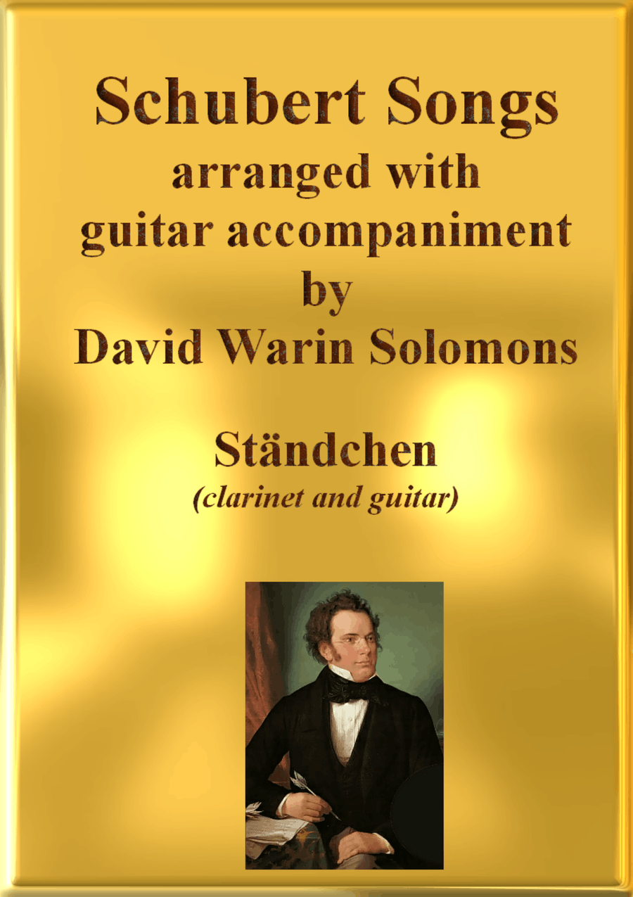 Ständchen (Leise flehen meine Lieder) for clarinet and guitar Clarinet scores gallery preview page 1