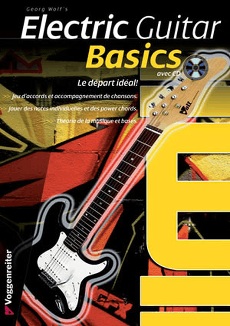 Electric Guitar Basics, French Edition Electric Guitar scores gallery preview page 1