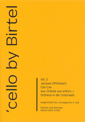Book cover for Can-Can -aus "Orpheus in der Unterwelt"- (für vier Violoncelli)