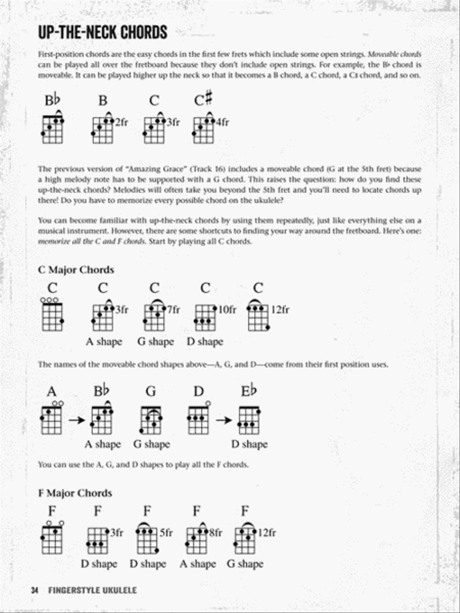 Fingerstyle Ukulele Fingerstyle Ukulele Guitar Tablature scores gallery preview page 5