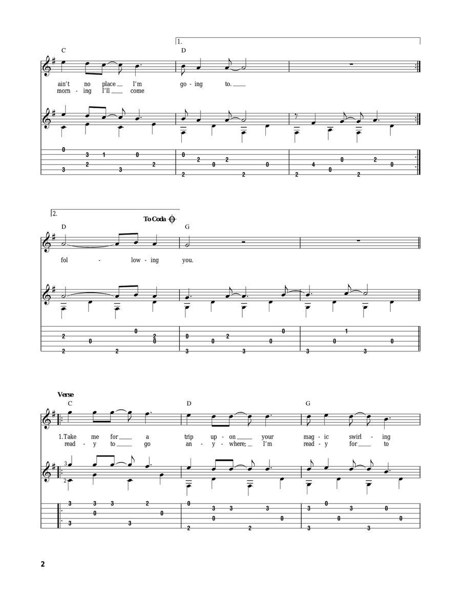 Mr. Tambourine Man Mr. Tambourine Man Acoustic Guitar scores gallery preview page 2