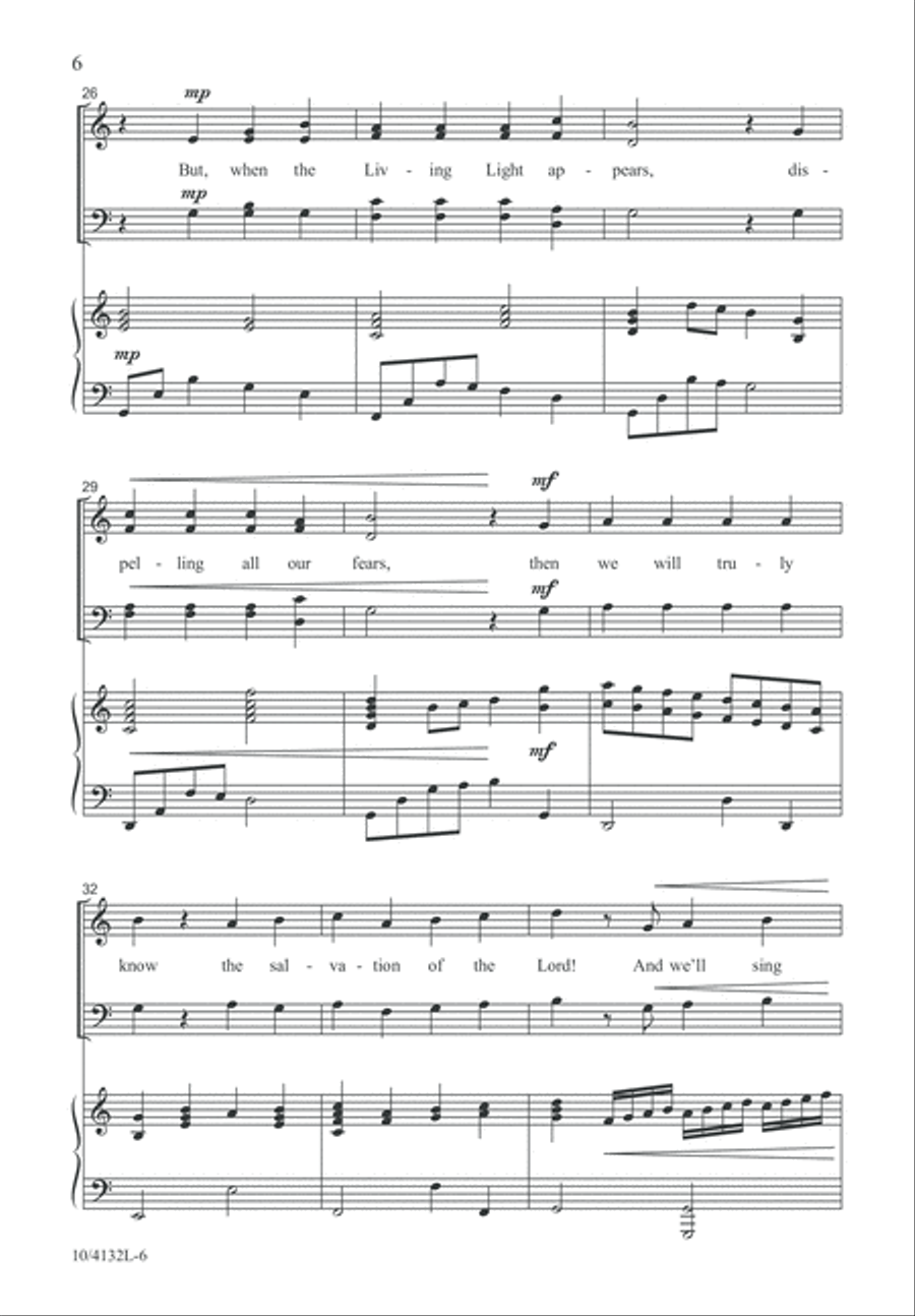 There Will Be Joy 4-Part scores gallery preview page 7