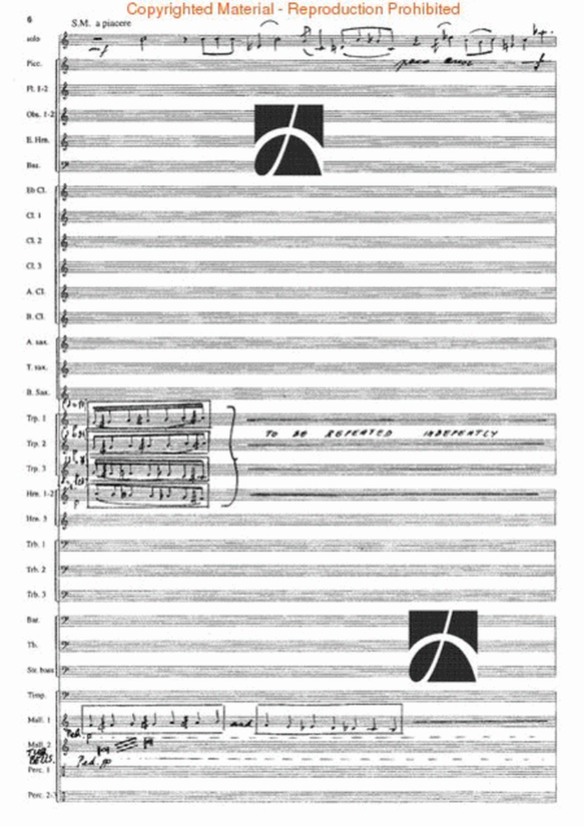Rhapsody for Horn, Winds & Percussion image number null
