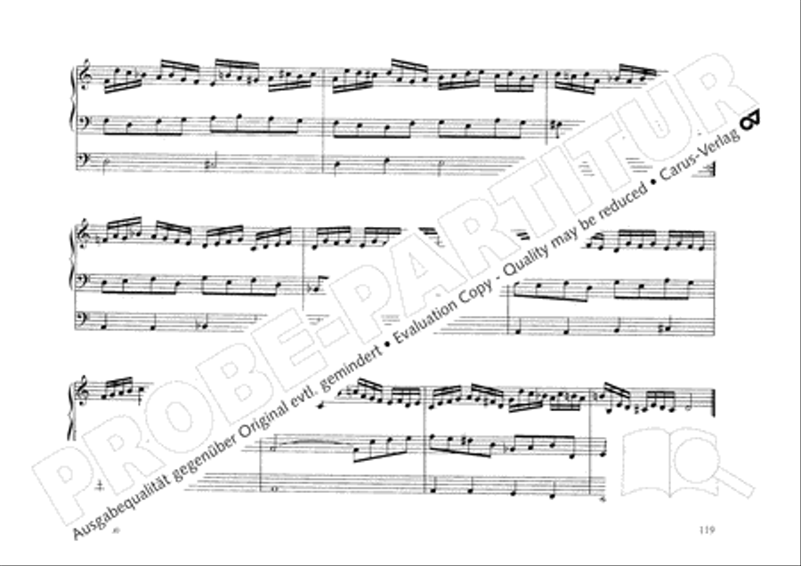 Orgelschule Orgelschule Organ scores gallery preview page 121