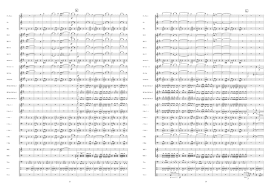 The Last Of The Mohicans Fanfare Band scores gallery preview page 13