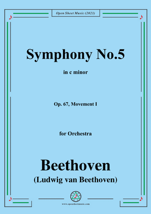 Book cover for Beethoven-Symphony No.5,Op.67,Movement I