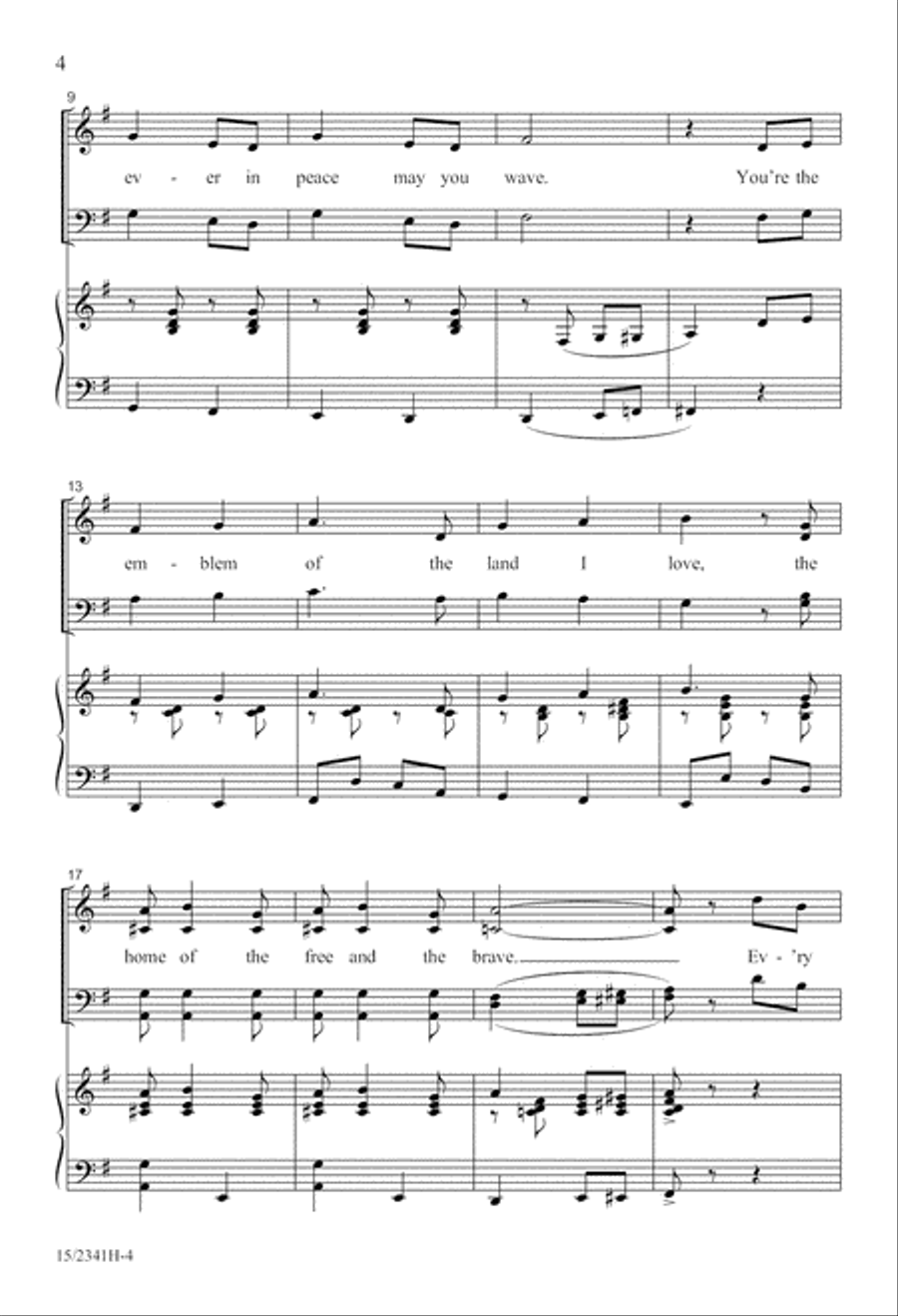 Salute to America 4-Part scores gallery preview page 5