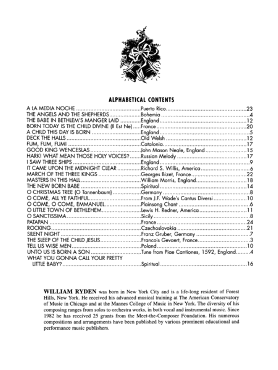 Christmas Duets for All (Holiday Songs from Around the World) Small Ensemble scores gallery preview page 3