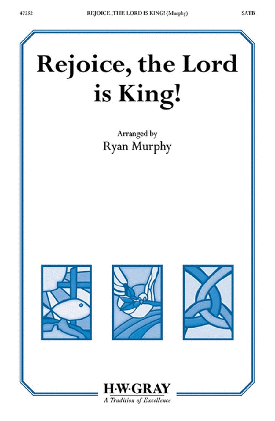 Rejoice, the Lord Is King! 4-Part scores gallery preview page 1