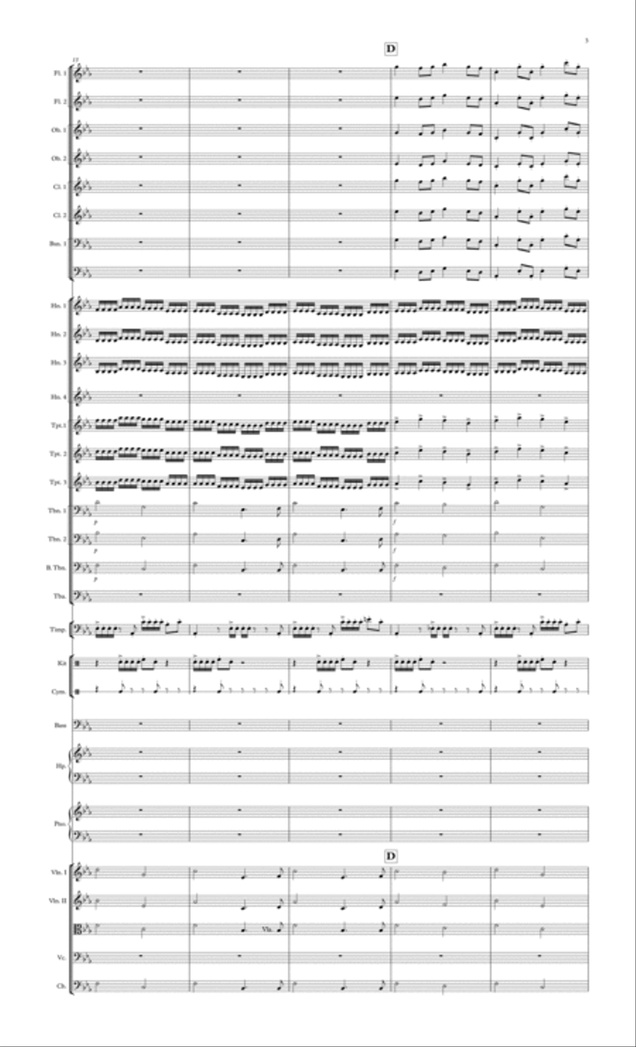 Life Variantions Final_6-8-15 Full Orchestra scores gallery preview page 3