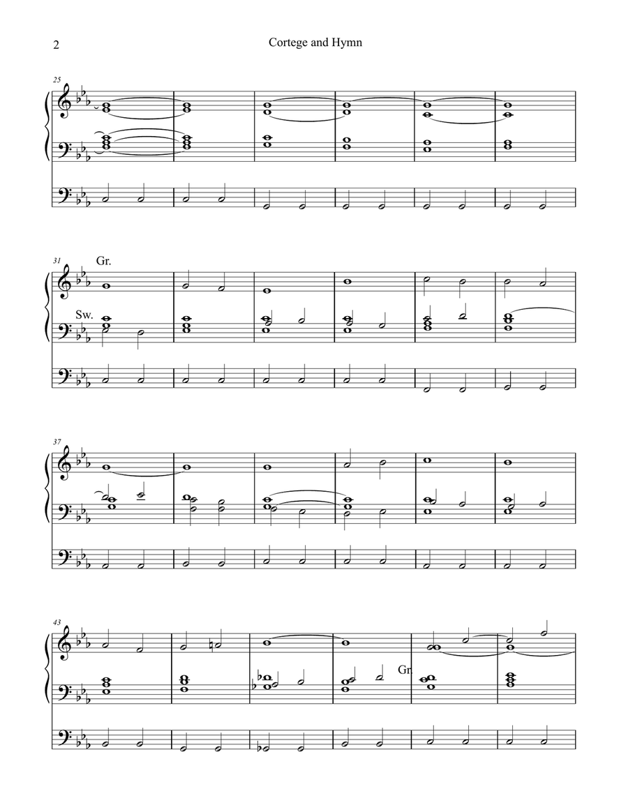 Cortege and Hymn: Elegy on 