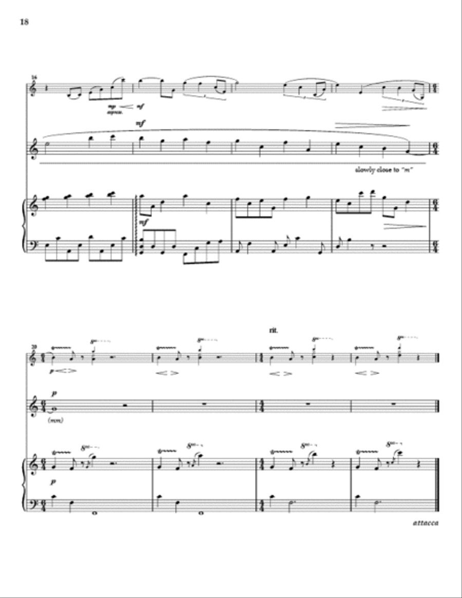 Five Hebrew Love Songs - Solo Soprano Version Choir scores gallery preview page 17