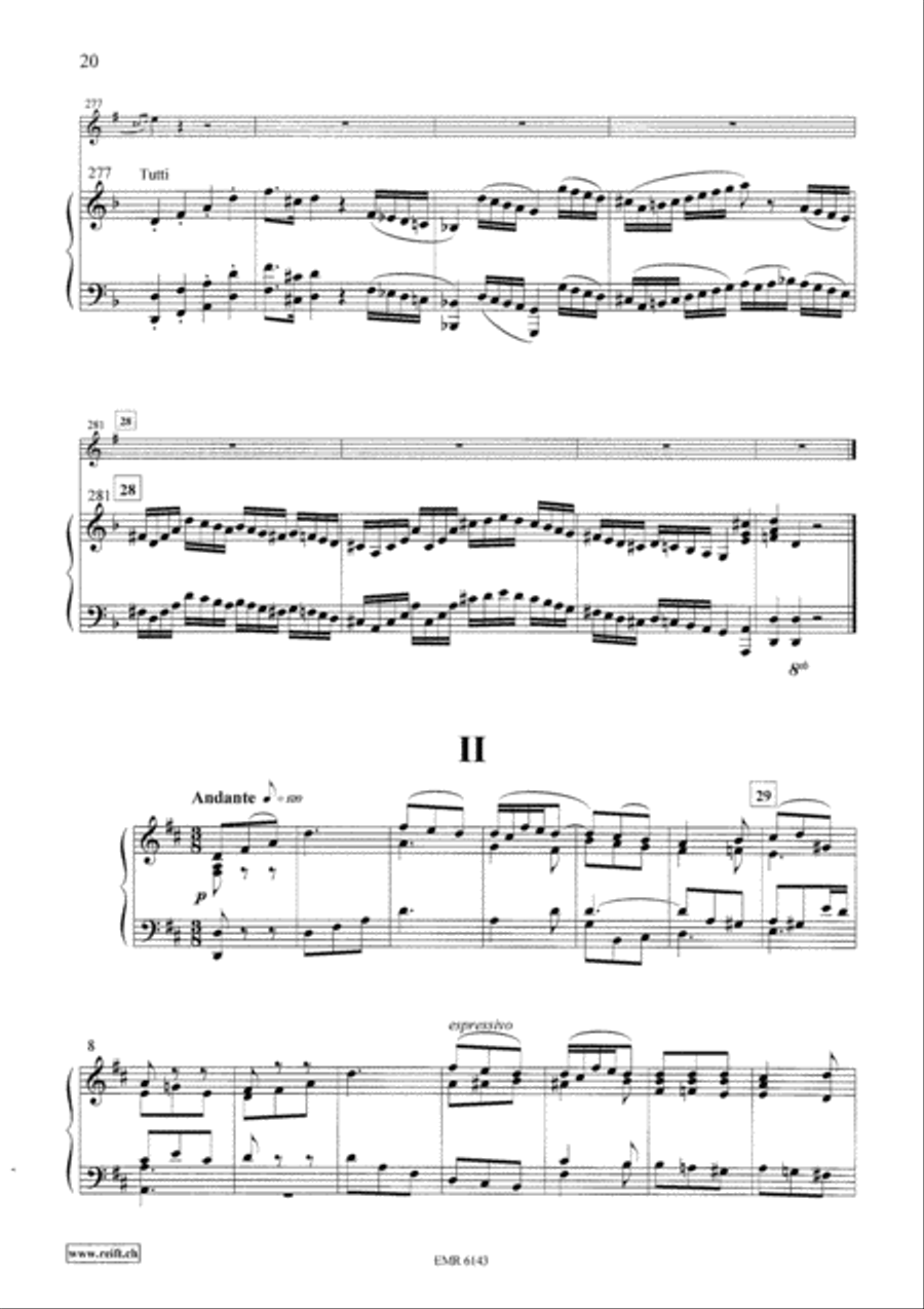 Concerto in D Minor Cornet scores gallery preview page 18