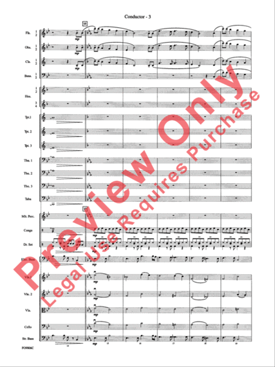 Let It Snow! Let It Snow! Let It Snow! Full Orchestra scores gallery preview page 5