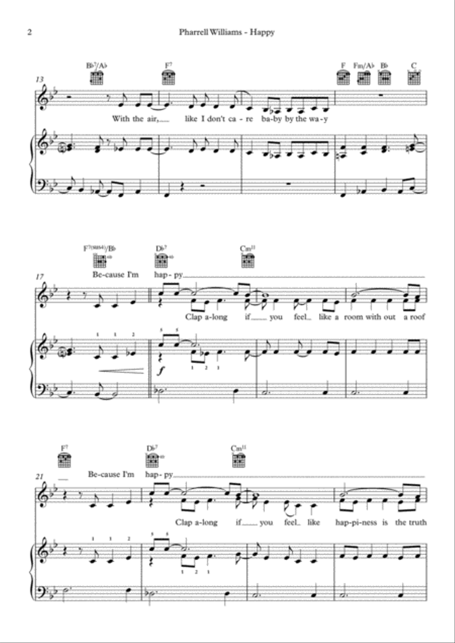 Happy Voice scores gallery preview page 2