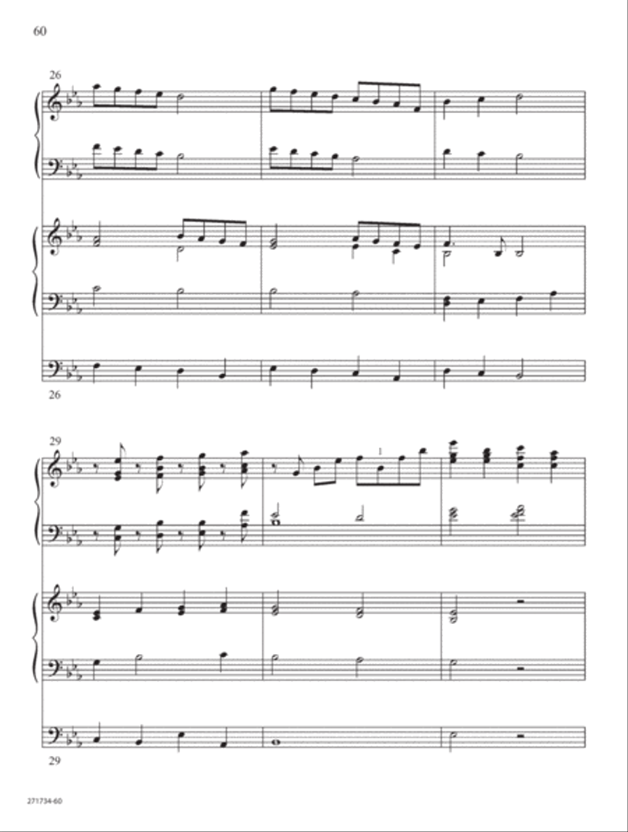 Grace So Amazing Organ scores gallery preview page 31