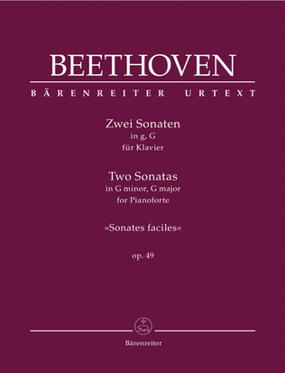 Book cover for Two Sonatas for Pianoforte