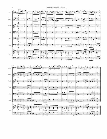 Sonata No. 2 in E Minor, Op. 2, No. 2