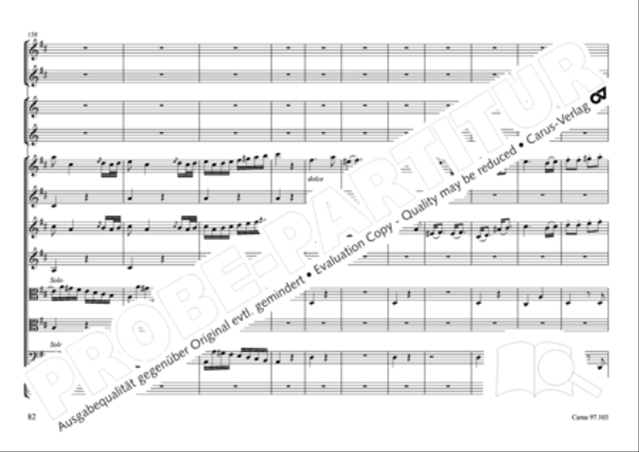 Concertone in D major Concertone in D major Horn scores gallery preview page 83