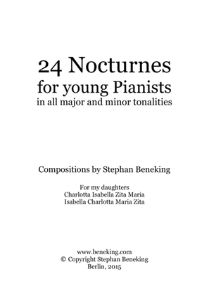 24 Nocturnes for young Pianists