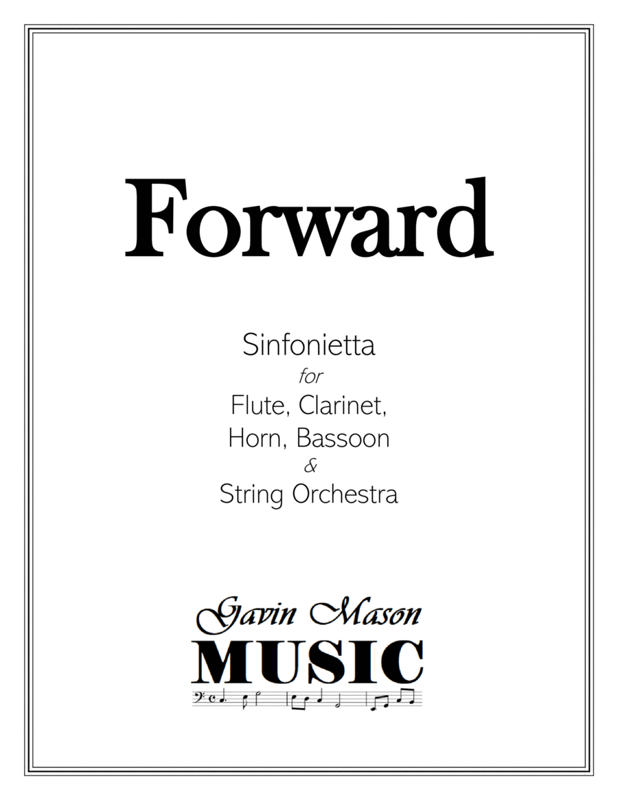 Forward (Sinfonietta) Chamber Orchestra scores gallery preview page 1