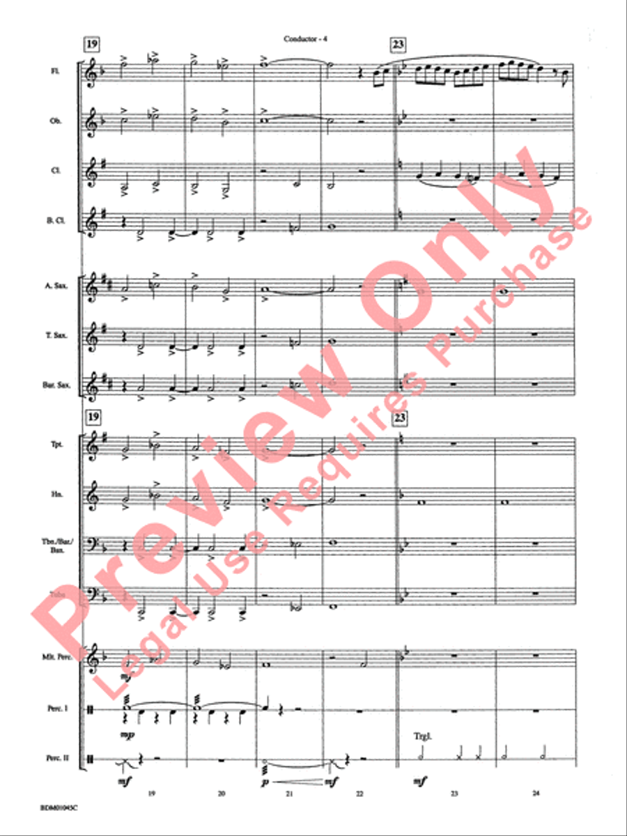Ayrshire Portrait Concert Band scores gallery preview page 7