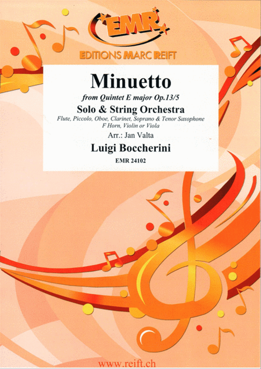 Minuetto String Orchestra scores gallery preview page 1